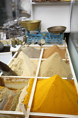 Image showing Spice shop in Souq Waqif, Doha, Qatar