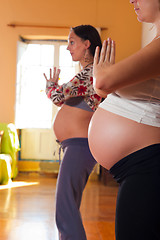 Image showing Prenatal yoga