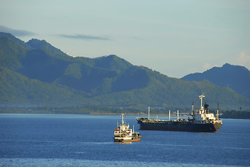 Image showing Sailing ships