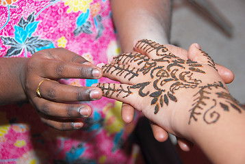 Image showing Henna Tattoo
