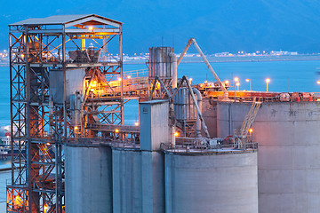 Image showing Cement Plant close up