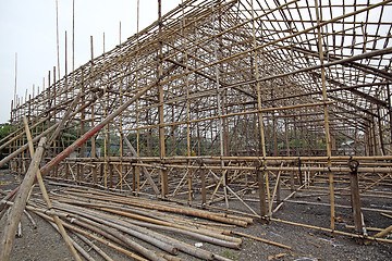 Image showing Scaffolding Stage