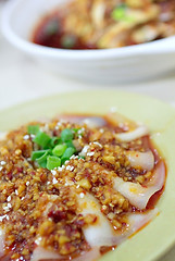 Image showing Sliced Boiled Pork with Garlic Sauce