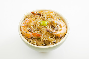 Image showing Pansit in Bowl