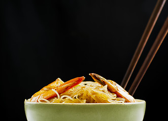 Image showing Pansit in Bowl