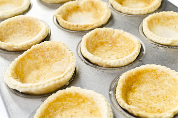 Image showing Tarts in Pan