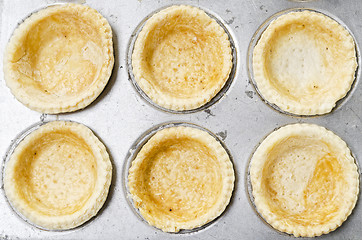 Image showing Tarts in Pan