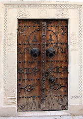 Image showing Traditional door from Sousse, Tunis
