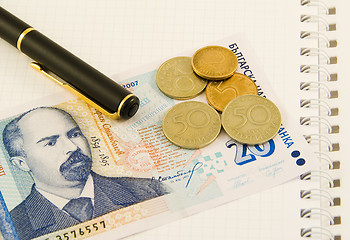 Image showing Money counting finished