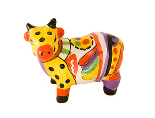 Image showing Cow statuette