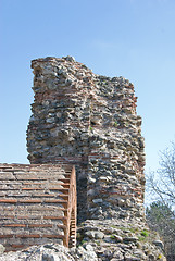 Image showing Gate of the fotress wall in Hissar, Bulgaria