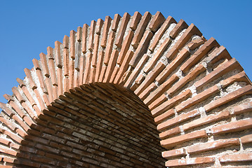 Image showing Ancient arc from fortress in Hissar, Bulgaria, 4th century