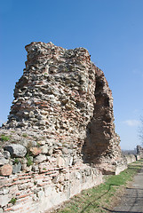 Image showing Gate of the fotress wall in Hissar, Bulgaria