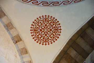 Image showing Wall decoration of the Blue Mosque