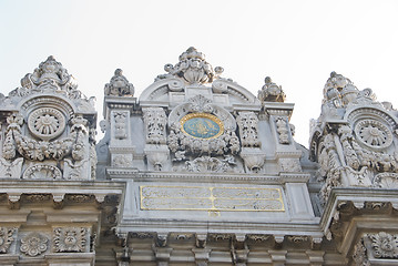 Image showing The Main Entrance of Dolmabache Palace