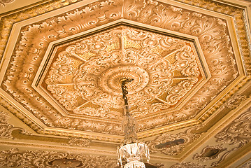 Image showing Ceiling Decoration - Dolmabahche Palace