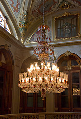 Image showing Chandelier- dolmabahche Palace