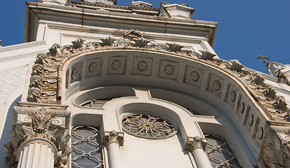 Image showing Bulgarian Church St Stephen In Istanbul - Side Details