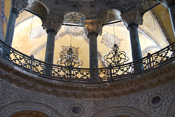 Image showing Hagia Sophia Balcony elements - Istanbul