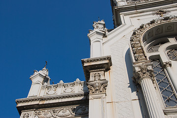 Image showing Bulgarian Church St Stephen In Istanbul - Main Entrance details