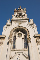 Image showing Bulgarian Church St Stephen In Istanbul - Main Entrance