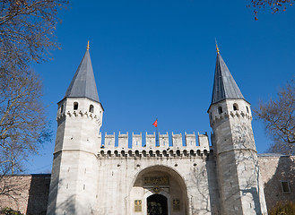 Image showing Topkapi Palace panoramic view