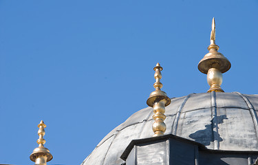 Image showing Roof Elements - Topkapi Palace - Istanbul