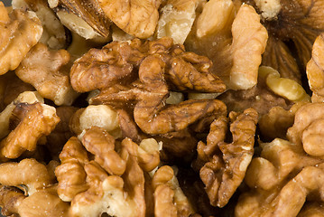 Image showing Walnuts closeup