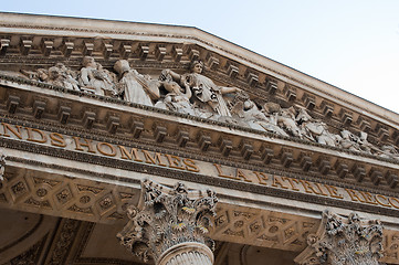 Image showing Pantheon in Paris