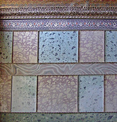 Image showing Islamic pattern on tiles