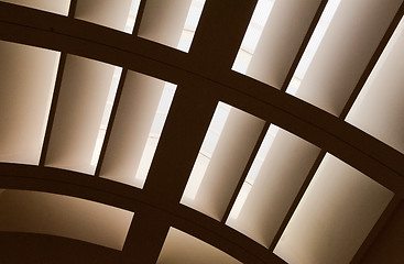 Image showing Abstract ceiling horizontal