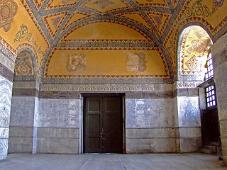 Image showing Mosque interior