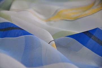 Image showing colored chiffon