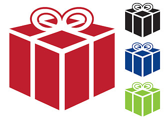 Image showing Present gift icon