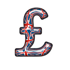 Image showing Glass British Pound