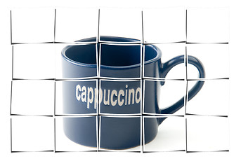 Image showing cappuccino cup