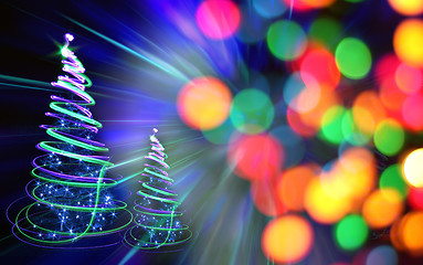 Image showing xmas tree