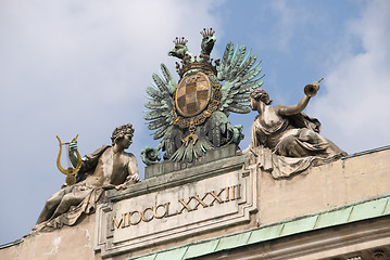 Image showing Statue composition - Albertina, Vienna