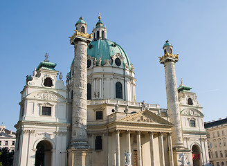 Image showing St. Charles's Church in Vienna