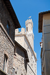 Image showing tower in Volterra