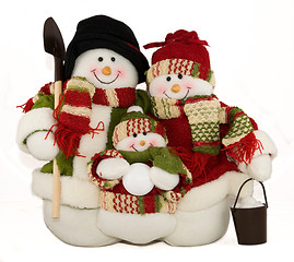 Image showing Snowfamily