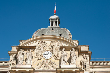 Image showing Luxembourg Palace - Top Details