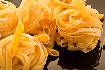 Image showing Fettuccine closeup