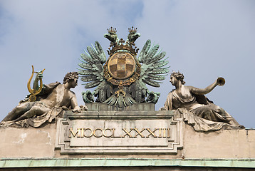 Image showing Statue composition - Albertina, Vienna2