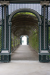 Image showing Garden Entrance in Schoenbrunn Castle