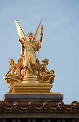 Image showing Opera statue