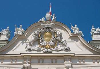 Image showing Belvedere Palace - Vienna