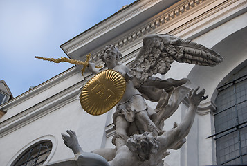 Image showing Angel with a sword