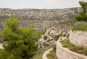 Image showing View from St Archangel Michael Monastery