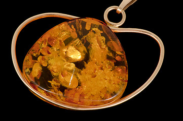 Image showing Amber closeup